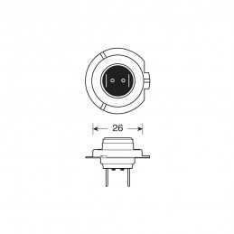 9-32V Halo Led Blade - (H7) - 20W - PX26d - 2 pz - Scatola