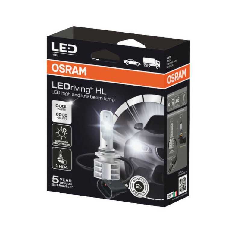 CP. LAMPADE LEDriving HL (HB4) STANDARD 14W 12/24V P22D 6000 K DUOBOX