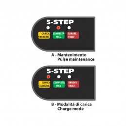 Amperomatic Trainer caricabatteria intelligente 6 12V - 0 55 1A