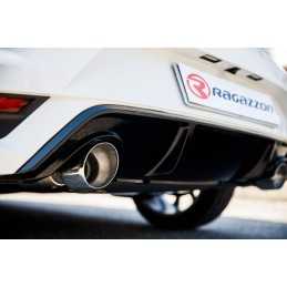Posteriore inox sdoppiato con terminali rotondi 2 / 102 mm Sport Line&nbsp;