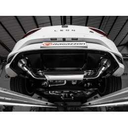 Posteriore inox sdoppiato con terminali rotondi 2 / 102 mm Sport Line&nbsp;