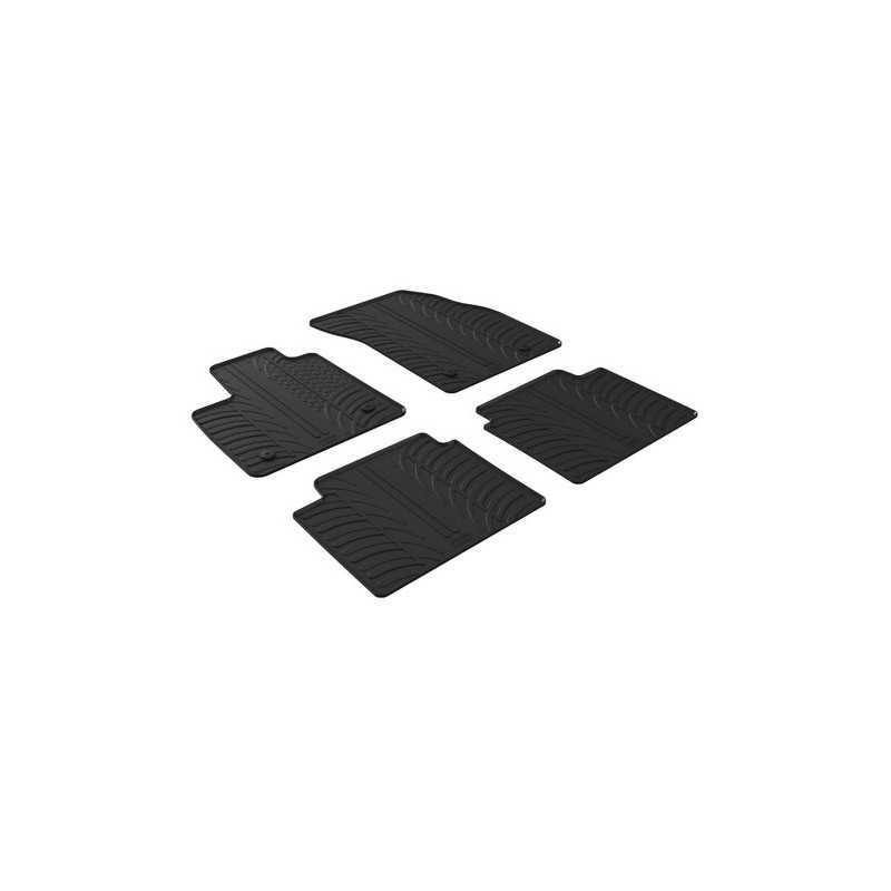 Set tappeti su misura in gomma - Ford Focus 5p (06 18 ) - Ford Focus sw (06 18 ) - Ford Focus Active 5p (03 19 ) - Ford Focu