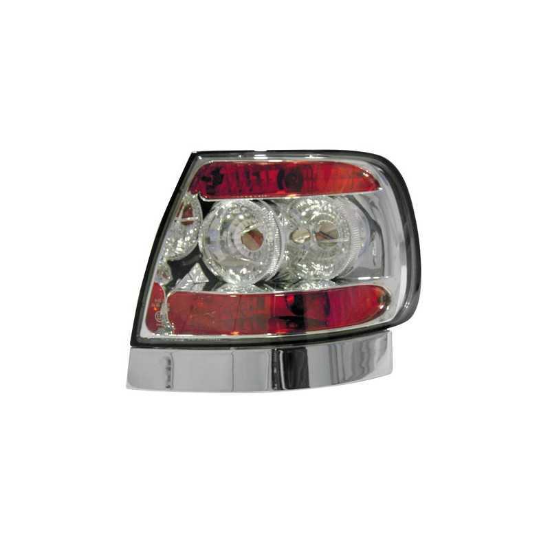 Coppia fanali posteriori - Audi A4 (1 95-11 00) - Cromo