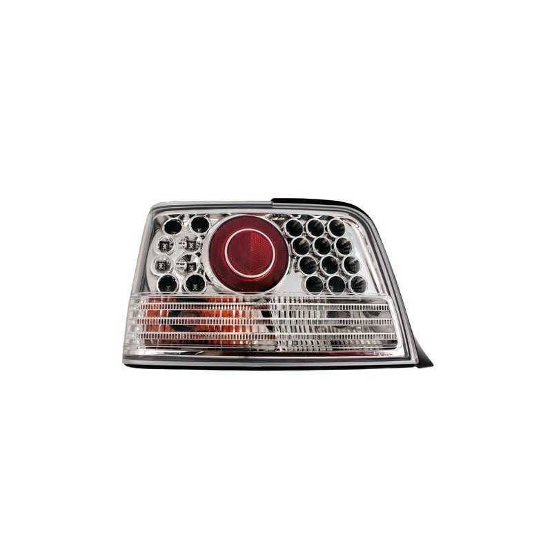 Coppia fanali posteriori LED - Bmw E36 4 porte (9 90-3 98) - Cromo
