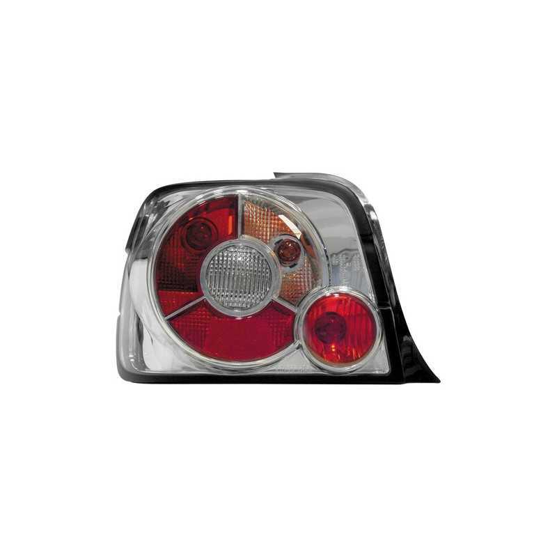 Coppia fanali posteriori - Bmw E36 Compact (3 94-8 00) - Cromo