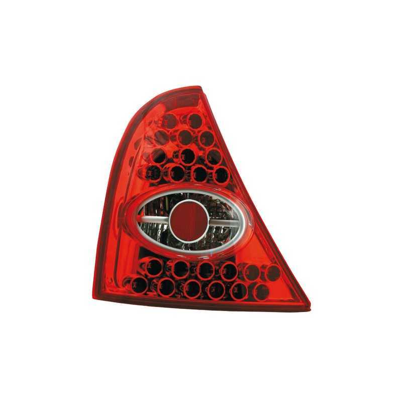 Coppia fanali posteriori LED - Renault Clio (4 98 ) - Rosso
