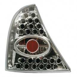 Coppia fanali posteriori LED - Renault Clio (4 98 ) - Cromo