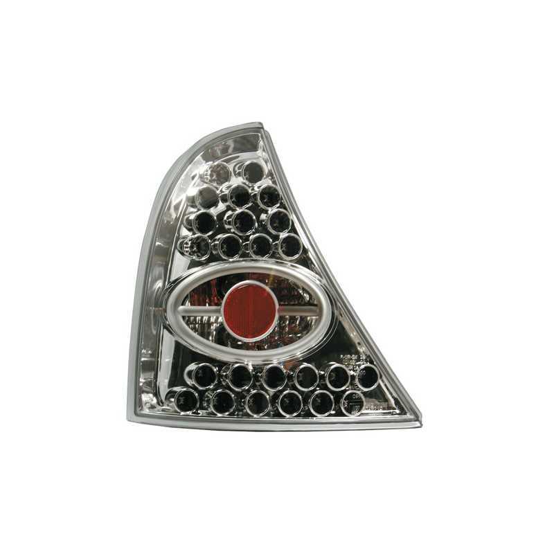 Coppia fanali posteriori LED - Renault Clio (4 98 ) - Cromo