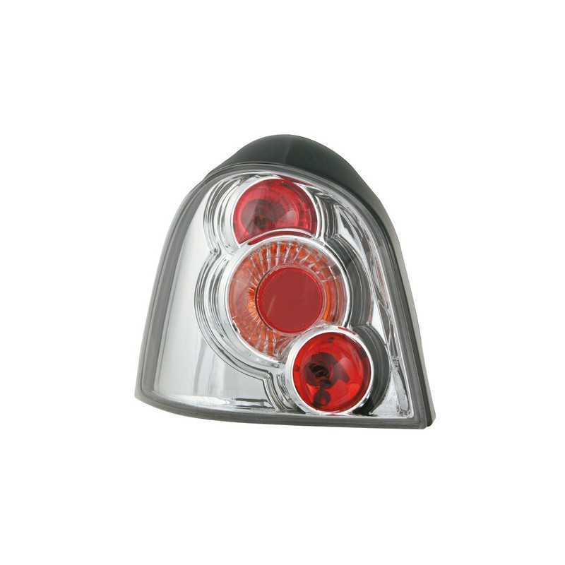 Coppia fanali posteriori - Renault Twingo (3 93-9 00) - Cromo