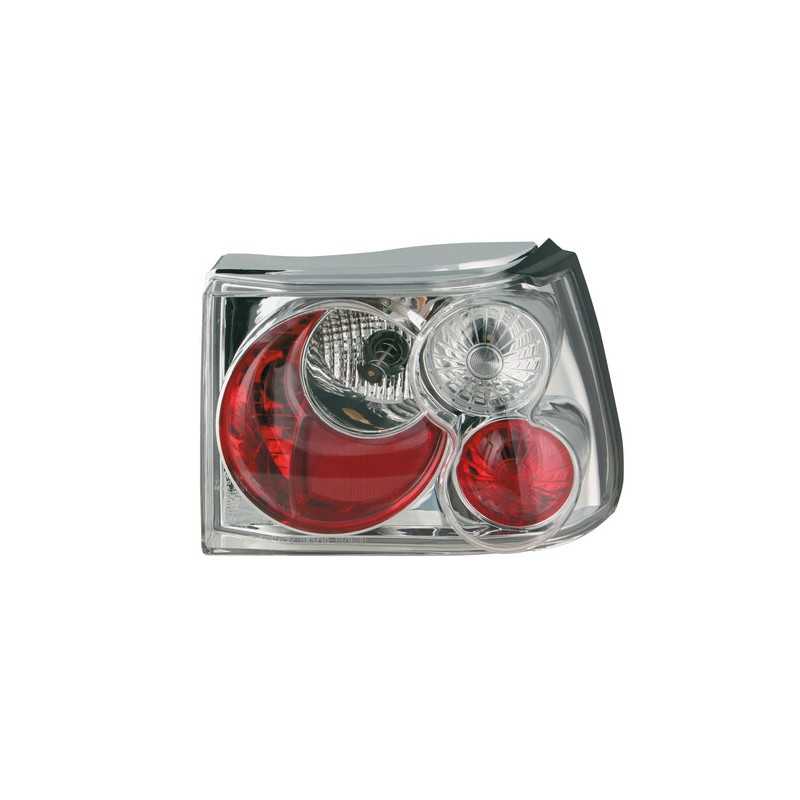 Coppia fanali posteriori - Seat Ibiza 3 porte (5 93-10 97) - Cromo