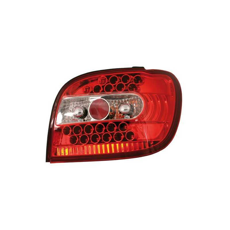 Coppia fanali posteriori LED - Toyota Yaris (4 99 12 05) - Rosso