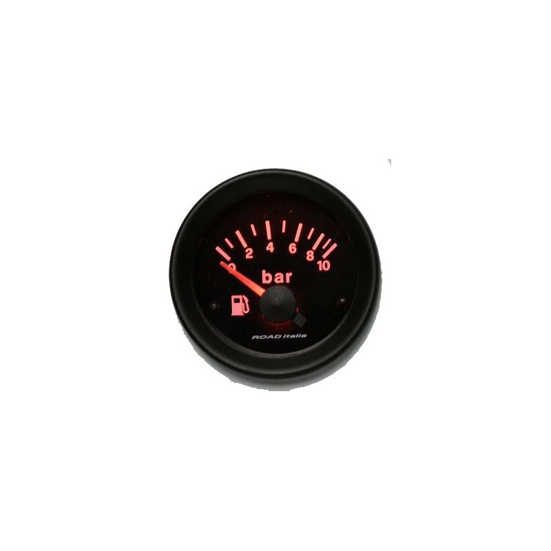 ROADITALIA pressione benzina  3INE12V410R/S  0-10bar retroilluminato