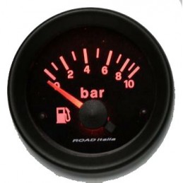 ROADITALIA pressione benzina  3INE12V410R  0-10bar retroilluminato