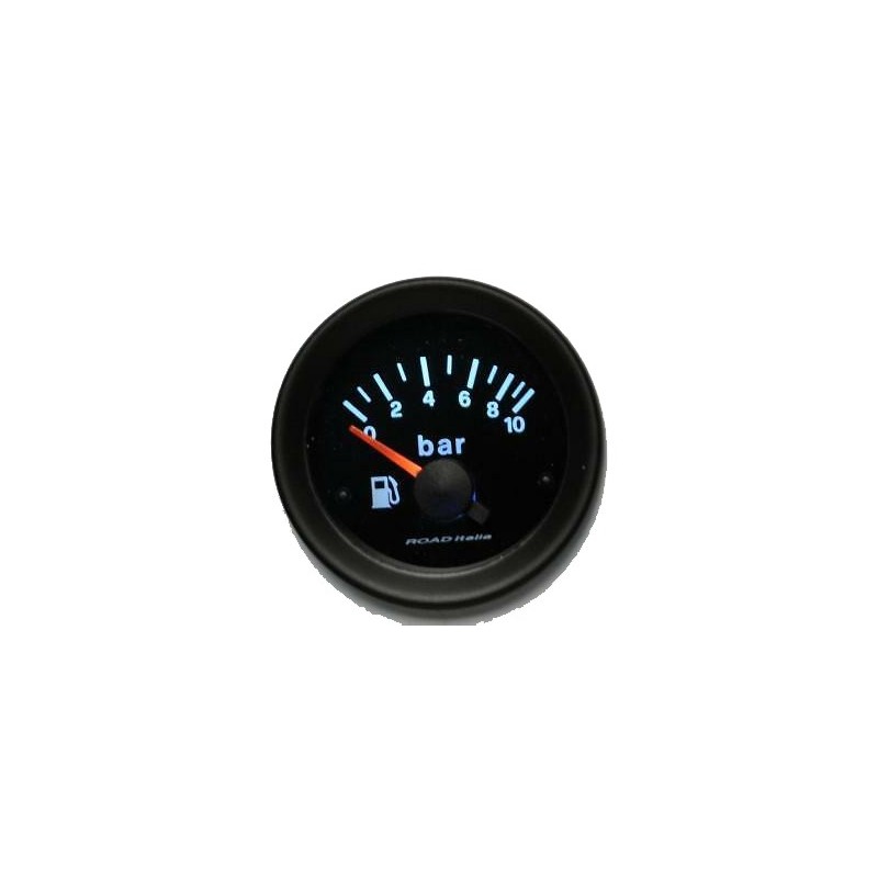 ROADITALIA pressione benzina  3INE12V410B  0-10bar retroilluminato