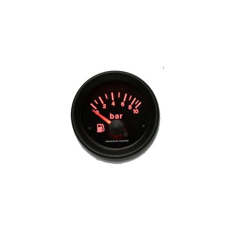 ROADITALIA pressione benzina 3INE12V410A/S 0-10bar retroilluminato