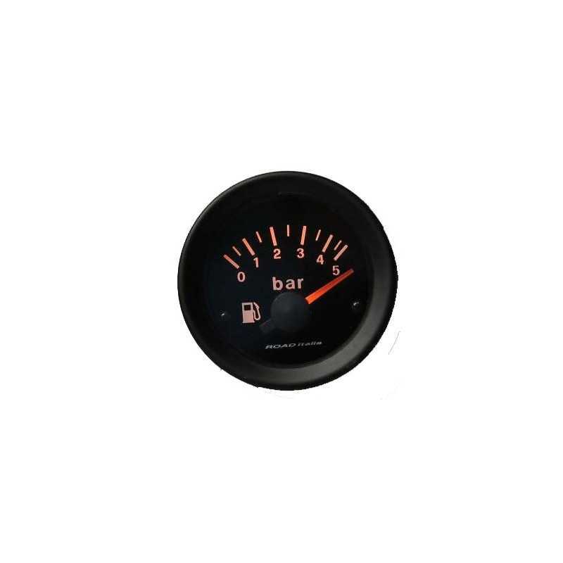 ROADITALIA pressione benzina 3INE12V405R 0-5bar retroilluminato