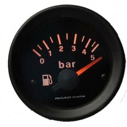 ROADITALIA pressione benzina  3INE12V405A/S  0-5bar retroilluminato