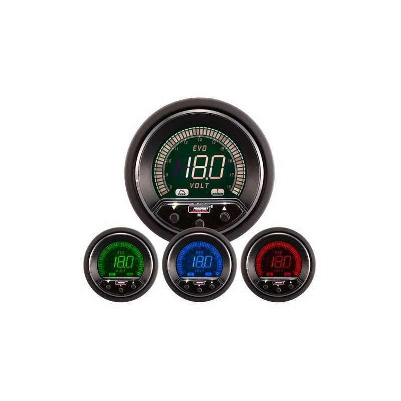 Prosport voltmetro 216evovo-pk d.52mm