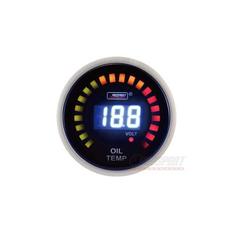Prosport serie 2in 1 Temperatura olio/voltmetro cod. 28OTLCD