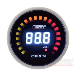 Prosport serie 2in 1 Contagiri/voltmetro cod. 28RPMLCD