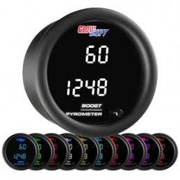 Glowshift turbo+temperatura gas scarico RD-TCD-BE
