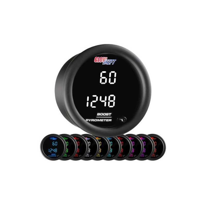 Glowshift turbo+temperatura gas scarico RD-TCD-BE