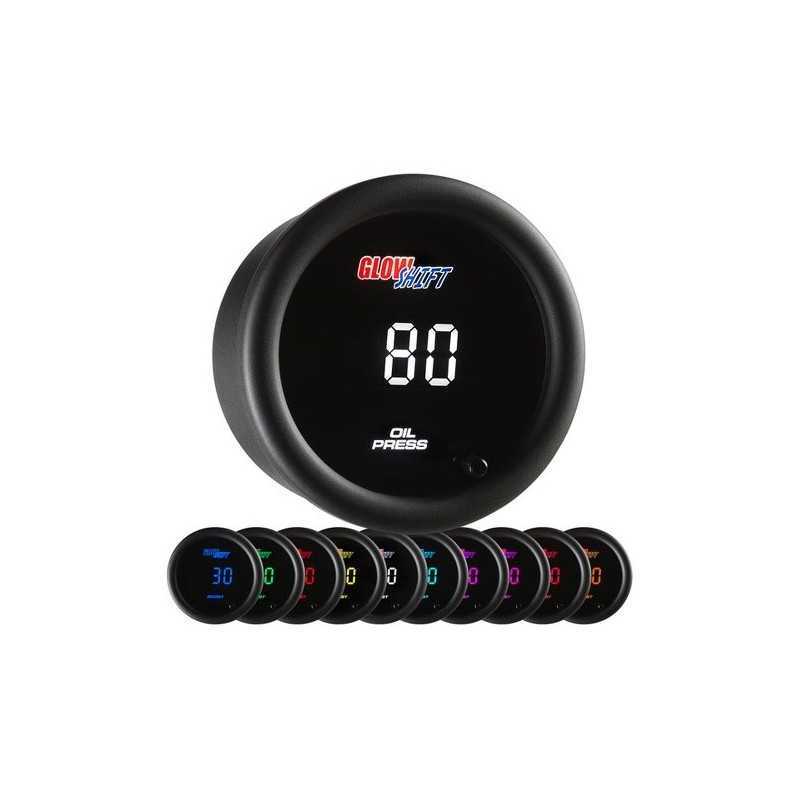 Glowshift pressione olio RD-TCD04 diam.52mm digitale