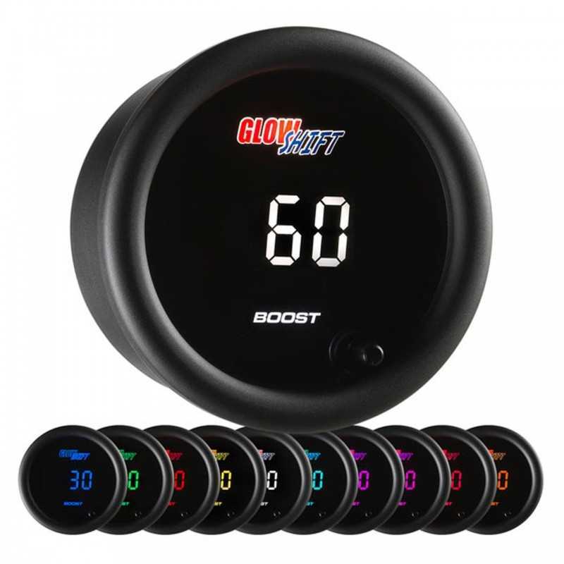 Glowshift manometro turbo 0-4 bar RD-TCD01-60 diam.52mm