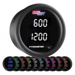 Glowshift doppia lettura Temp.gas scarico RD-TCD08-dual