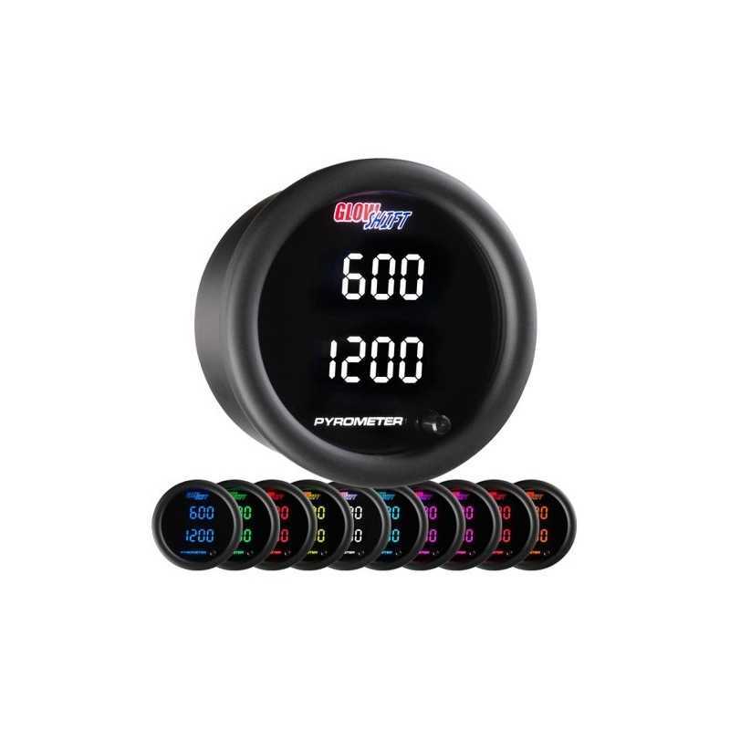 Glowshift doppia lettura Temp.gas scarico RD-TCD08-dual