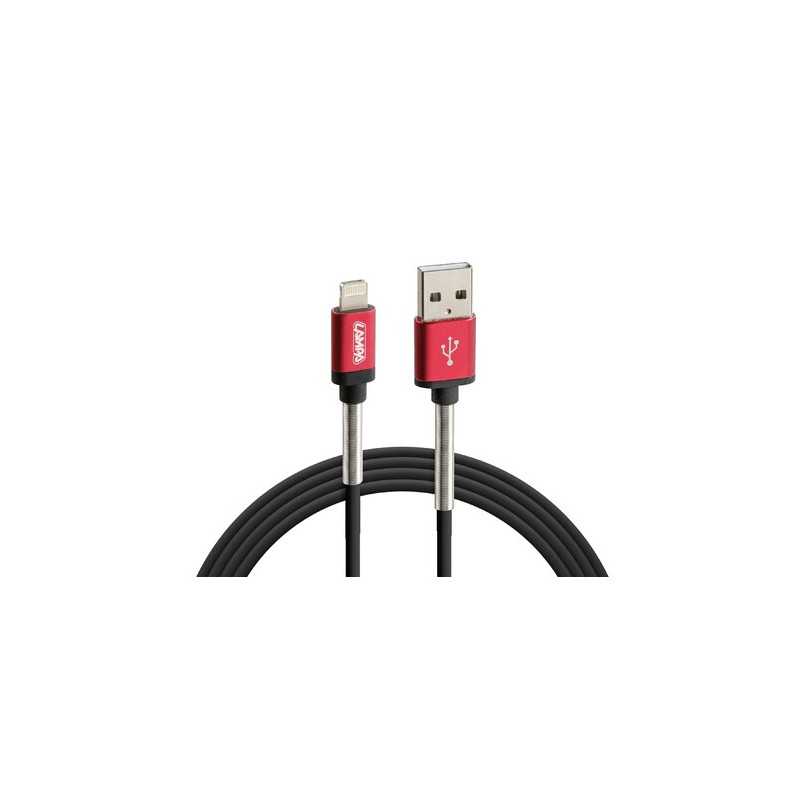 Cavo Universal Usb Apple 8 pin Micro Usb - 200 cm - Nero