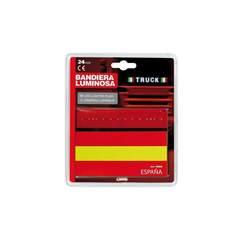 BANDIERA SPAGNOLA A LED 24V