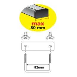 Gran-Pree, Box tetto in polipropilene, 400 litri - Nero Carbon