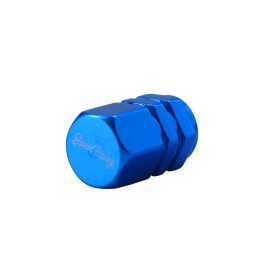 Cappucci valvola Hexagonal Blue
