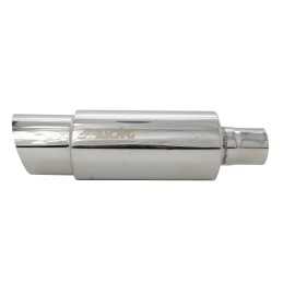 Marmitta rotonda inclinata acciaio inox