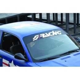 Fascia parasole nera 150x24 cm