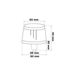 Minifiltro Chorme type 3 compatibile Abarth 500/Grande Punto