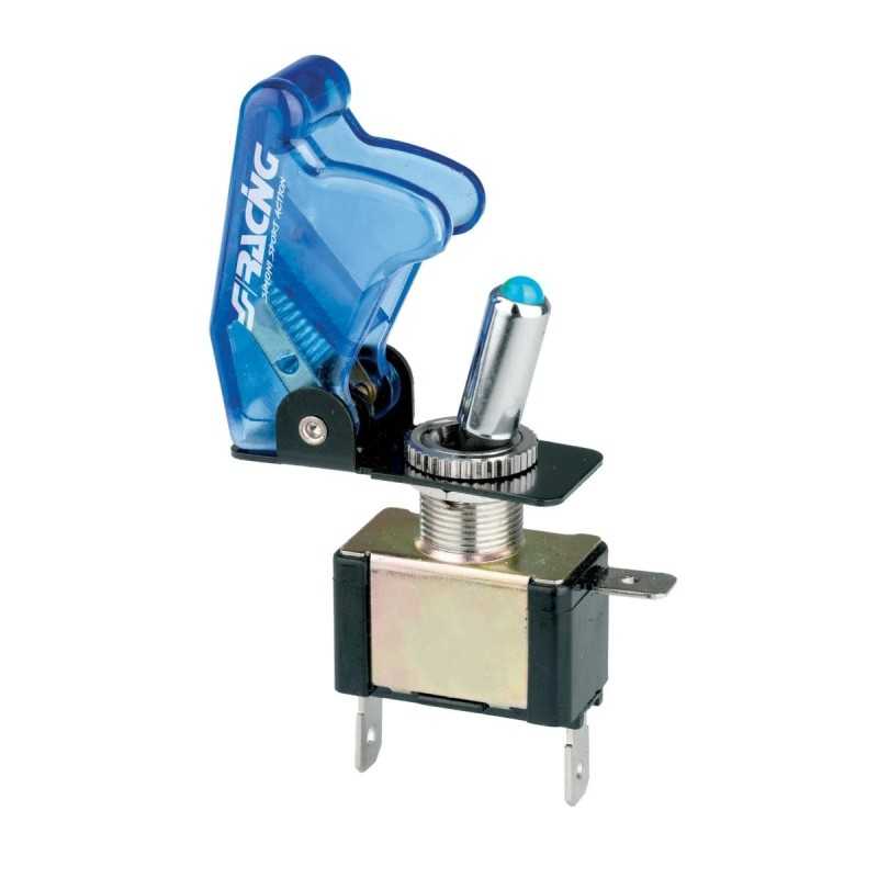 Interruttore Baby Go blu con led blu