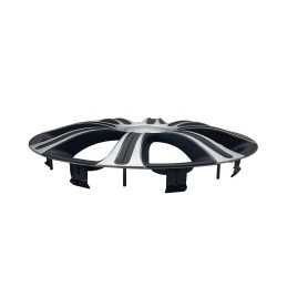 Copricerchi 16" Nascar Silver Black