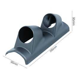 Portastrumenti verticale 2 fori