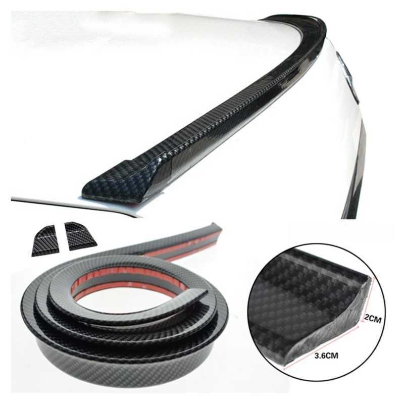 Spoiler adesivo universale carbon look