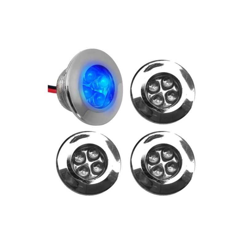 Led Sideskirt blu Outlet