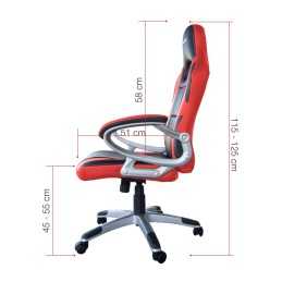 Poltrona ufficio Black Gaming Office Chair