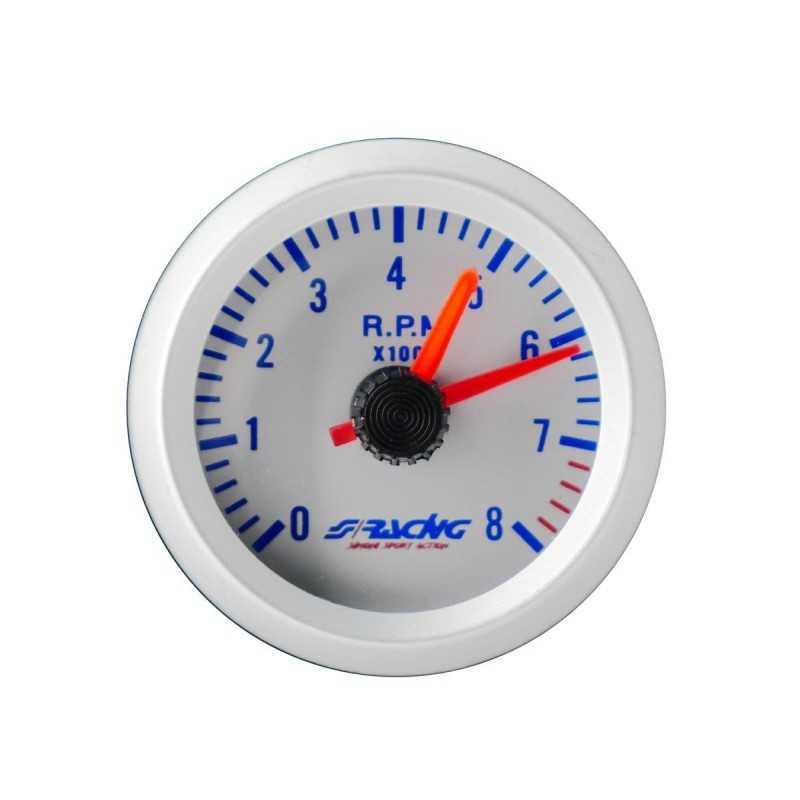 Contagiri 0-8000 RPM Silver line