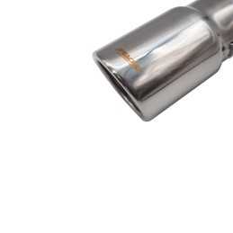 Terminale rotondo inclinato acciaio inox