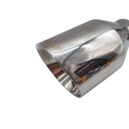 Terminale rotondo inclinato acciaio inox