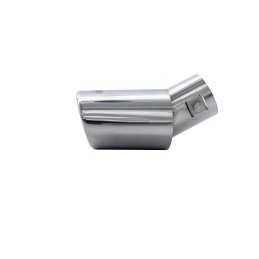 Terminale ovale DTM acciaio inox