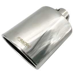 Terminale ovale inclinato acciaio inox