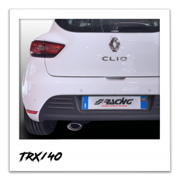 Terminale ovale inclinato acciaio inox