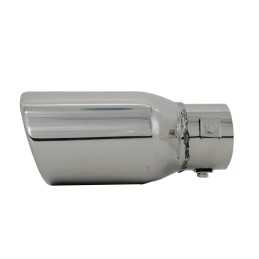Terminale ovale inclinato acciaio inox